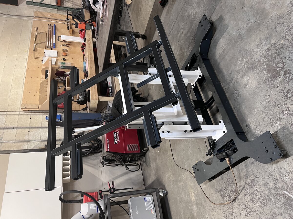 AMTE-400 tilted for ergonomic work